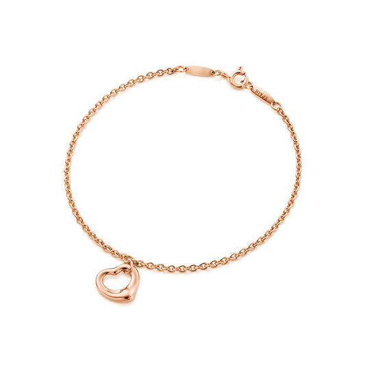 Pulsera Corazón Rosado