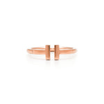 Anillo T Doble Rosado