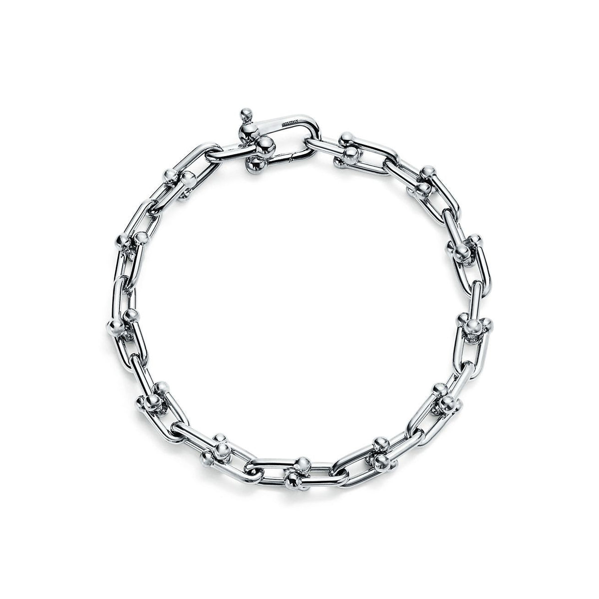 Pulsera Full Eslabones Plateado