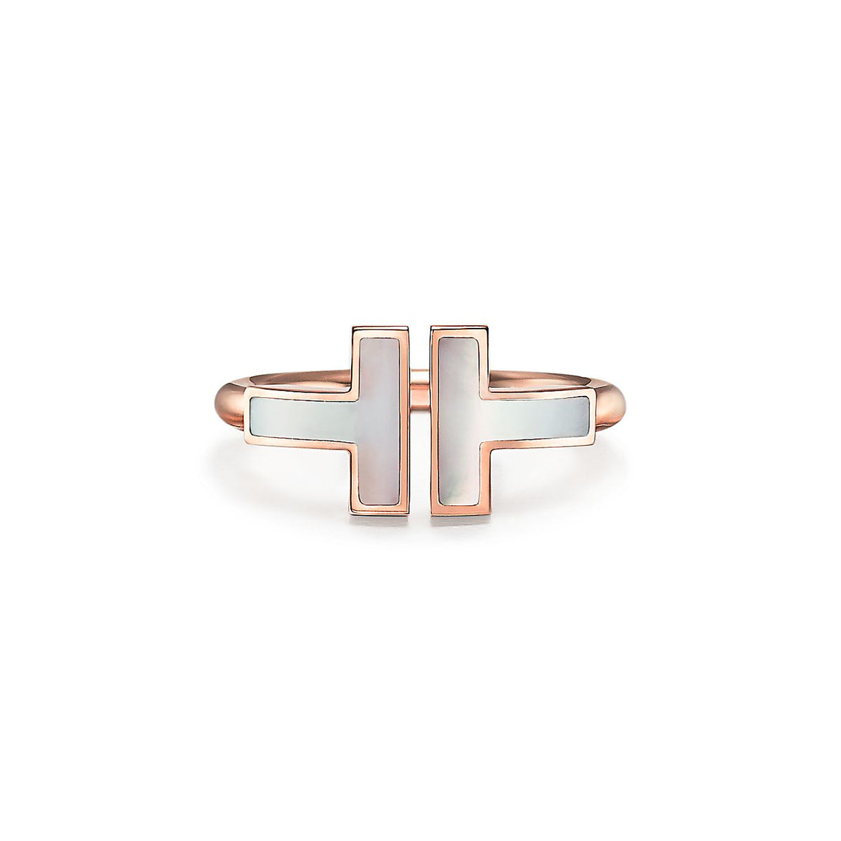 Anillo Rosado T Plateada