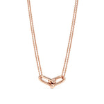 Collar Eslabones Rosados