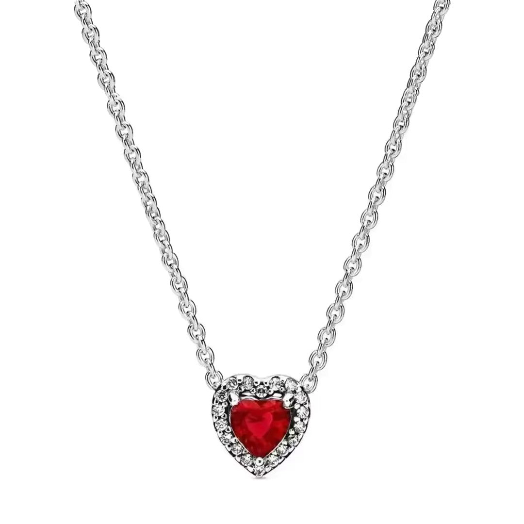 Collar Corazón Rojo