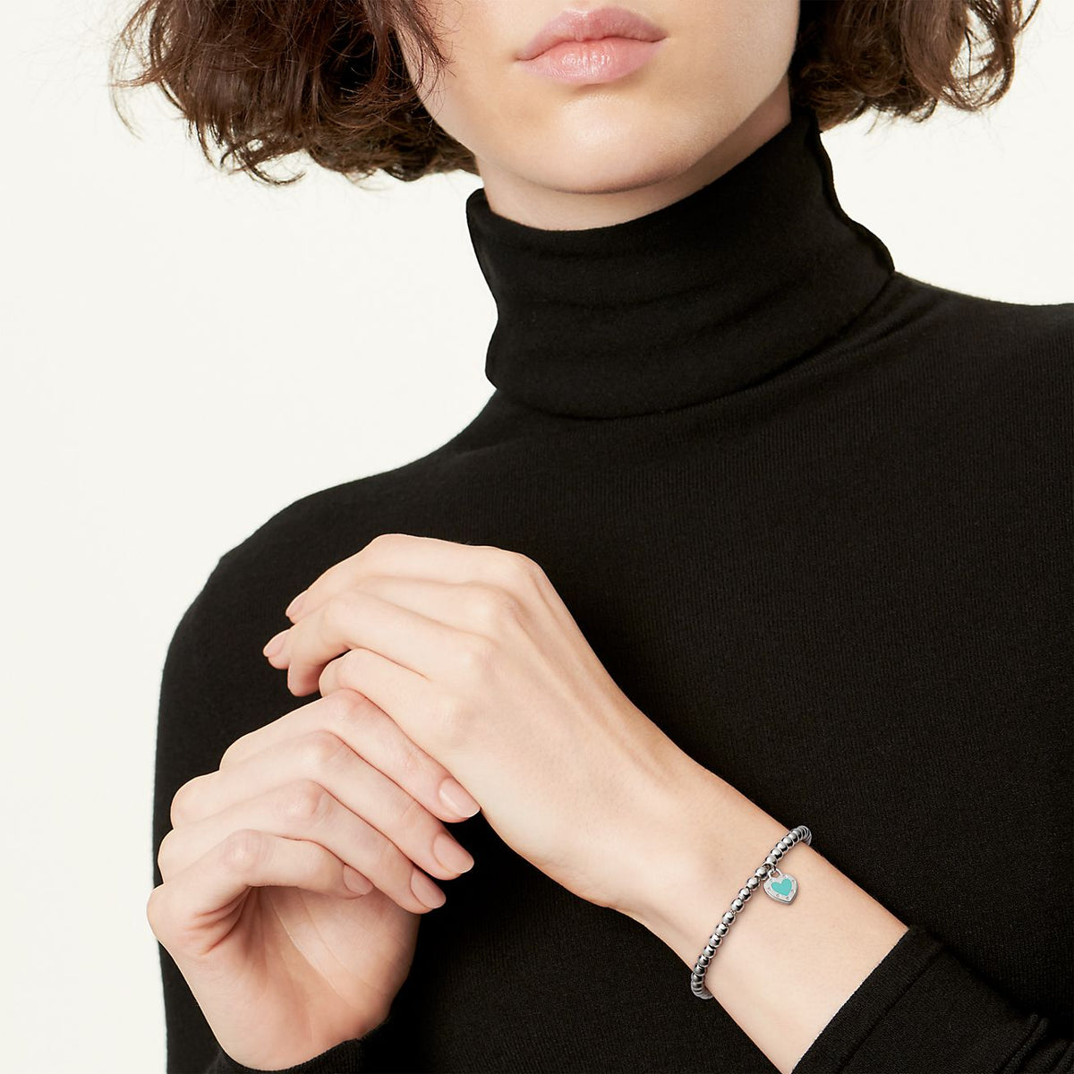 Pulsera Corazón Azul