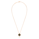 Collar Trébol Rosado