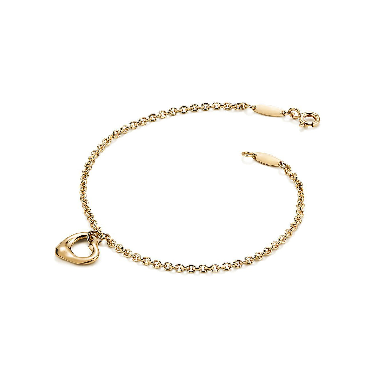 Pulsera Corazón Dorado