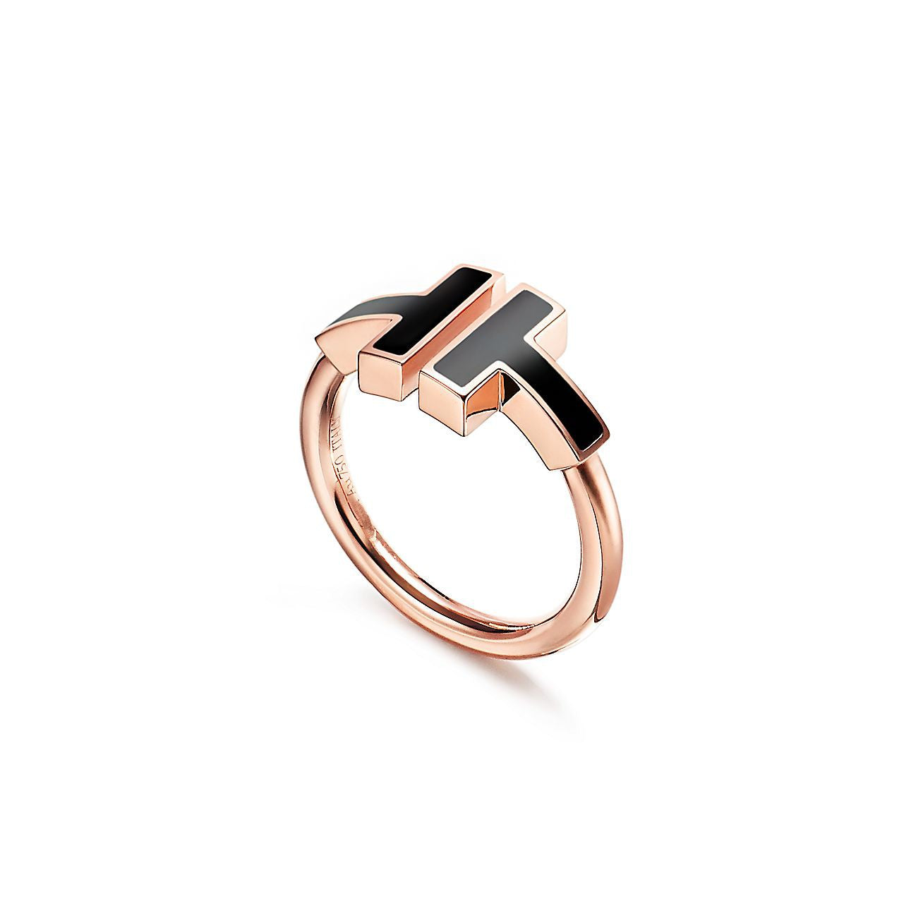 Anillo Rosado T Negra