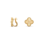 Pendientes Trébol Dorado