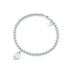 Pulsera Corazón Rosa