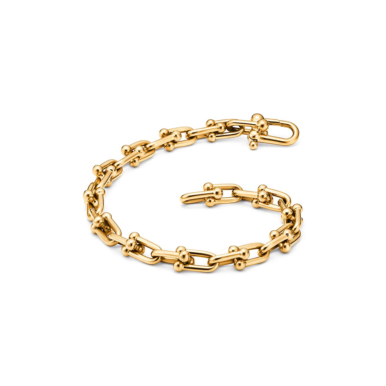 Pulsera Full Eslabones Dorados