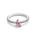 Anillo Mariposa Rosa