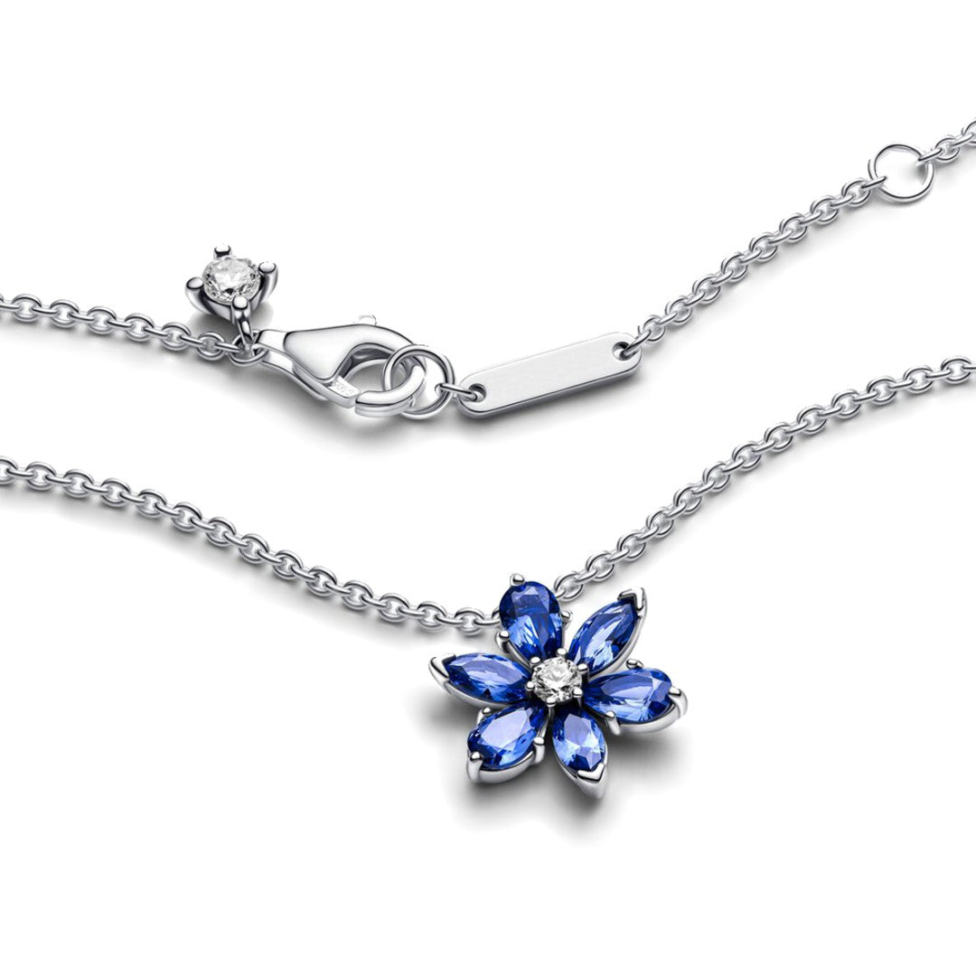 Collar Flor Azul