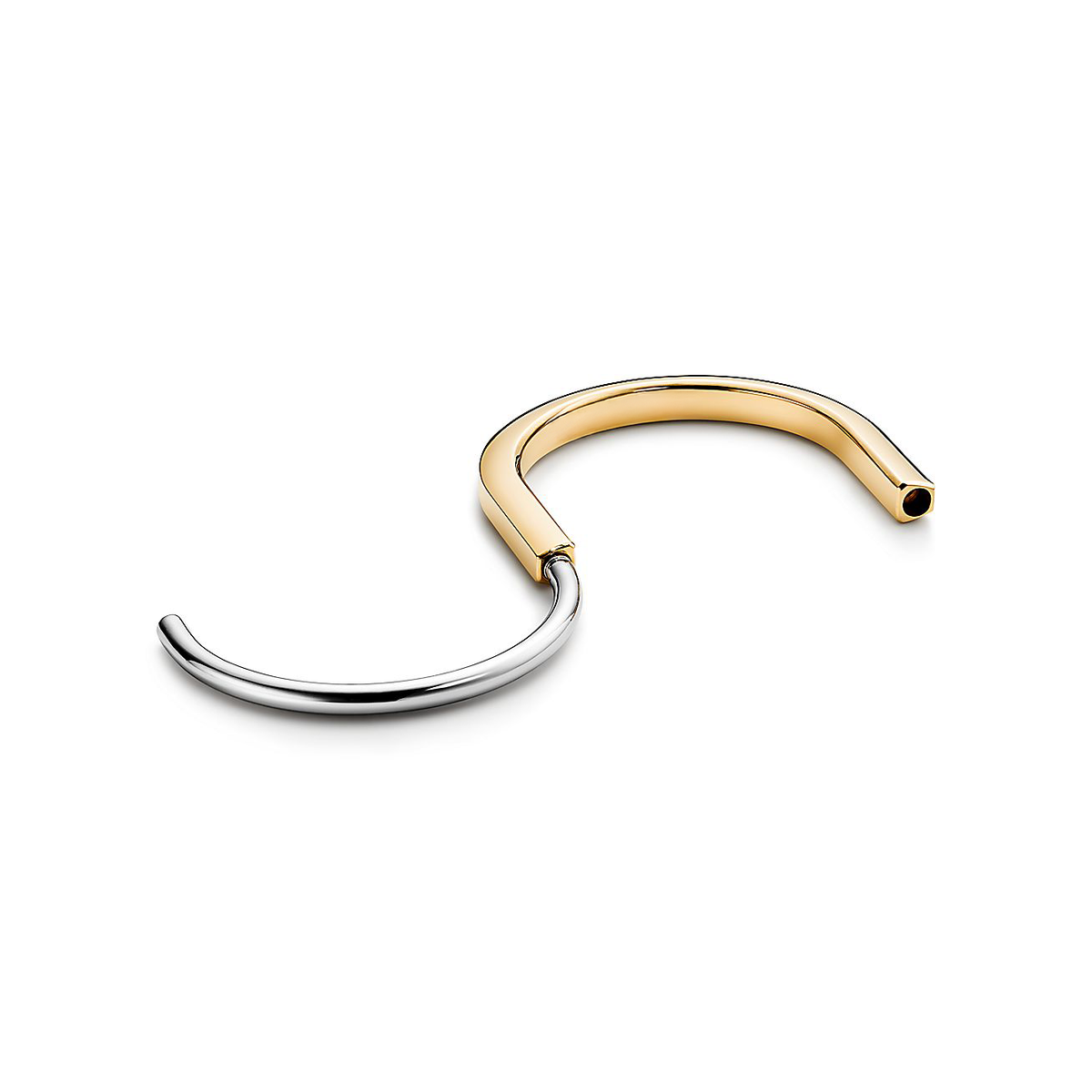 Pulsera Lock Dorado Plata