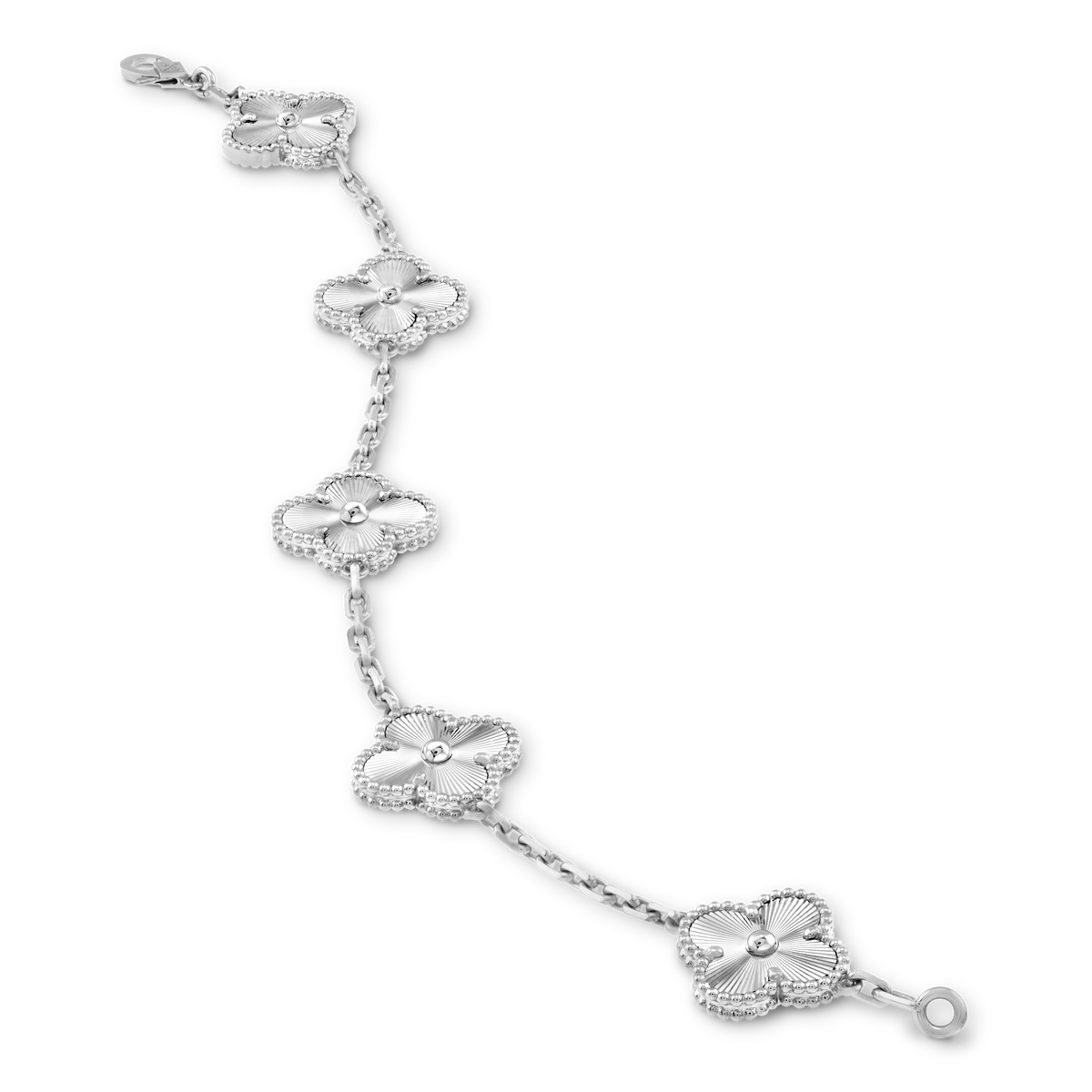 Pulsera Trébol Plata