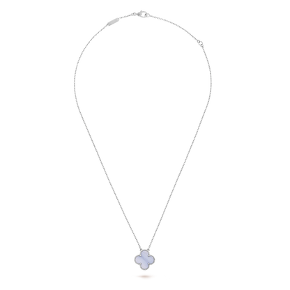 Collar Trébol Violeta