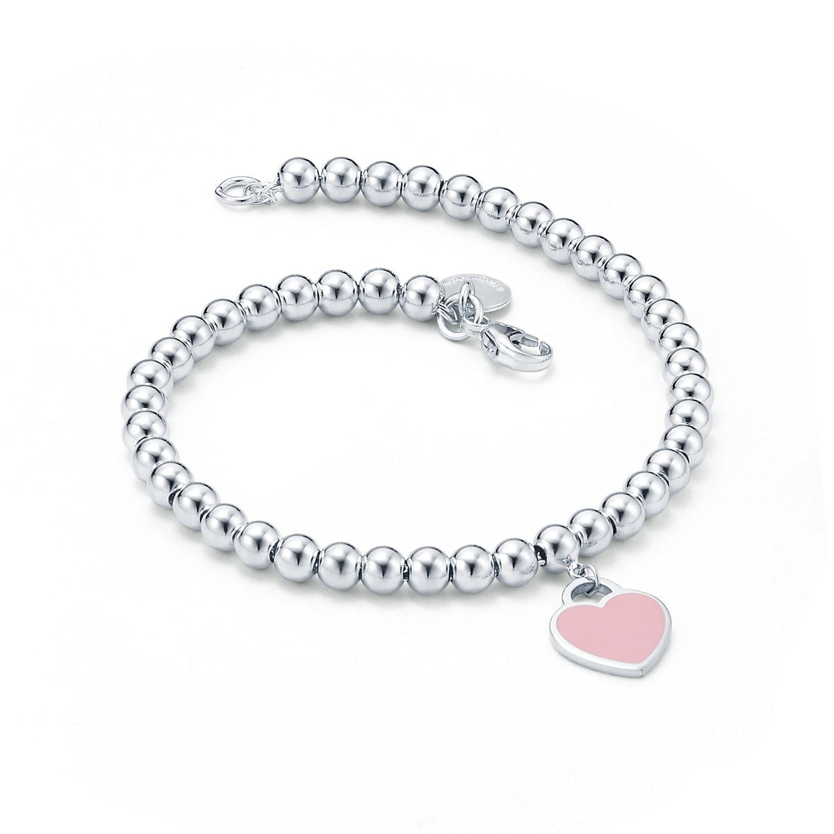 Pulsera Corazón Rosa