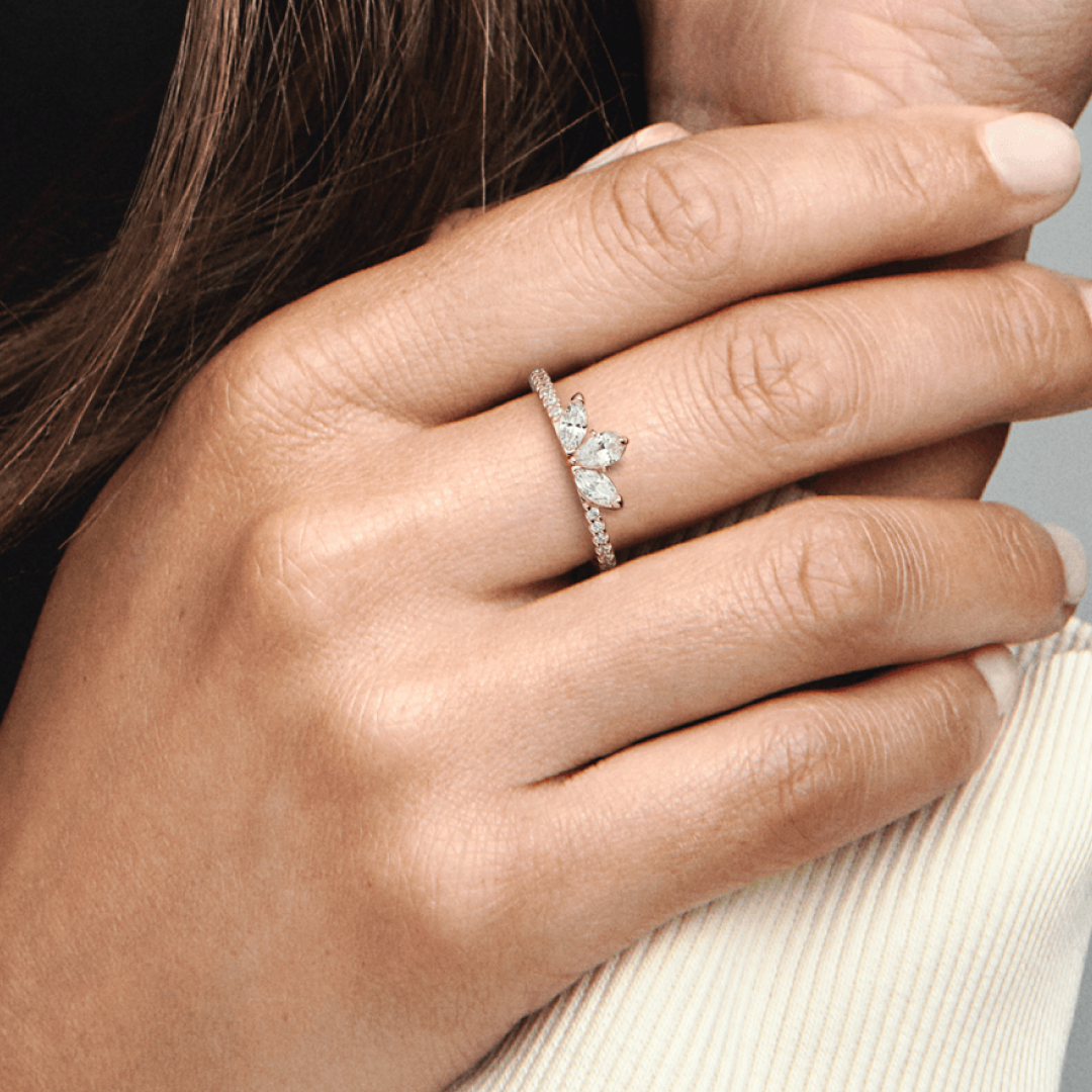 Anillo Flor de Loto Rosado