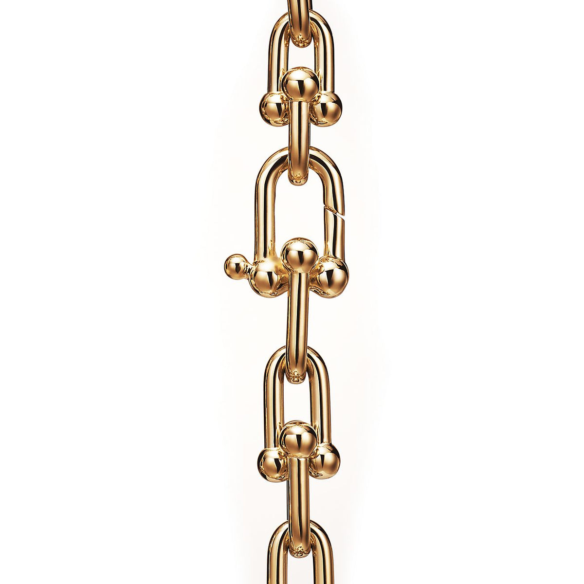 Pulsera Full Eslabones Dorados y Zirconias