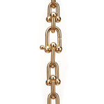 Pulsera Full Eslabones Dorados y Zirconias