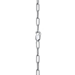 Collar Lock Plateado Full Zirconias