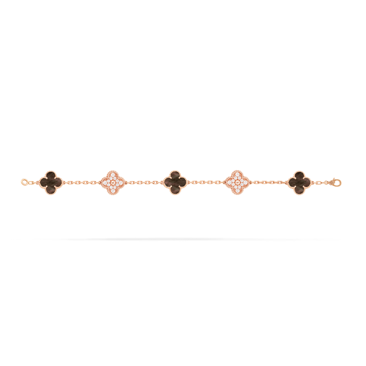 Pulsera Trébol Rosada