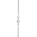 Pulsera Corazón Plateado
