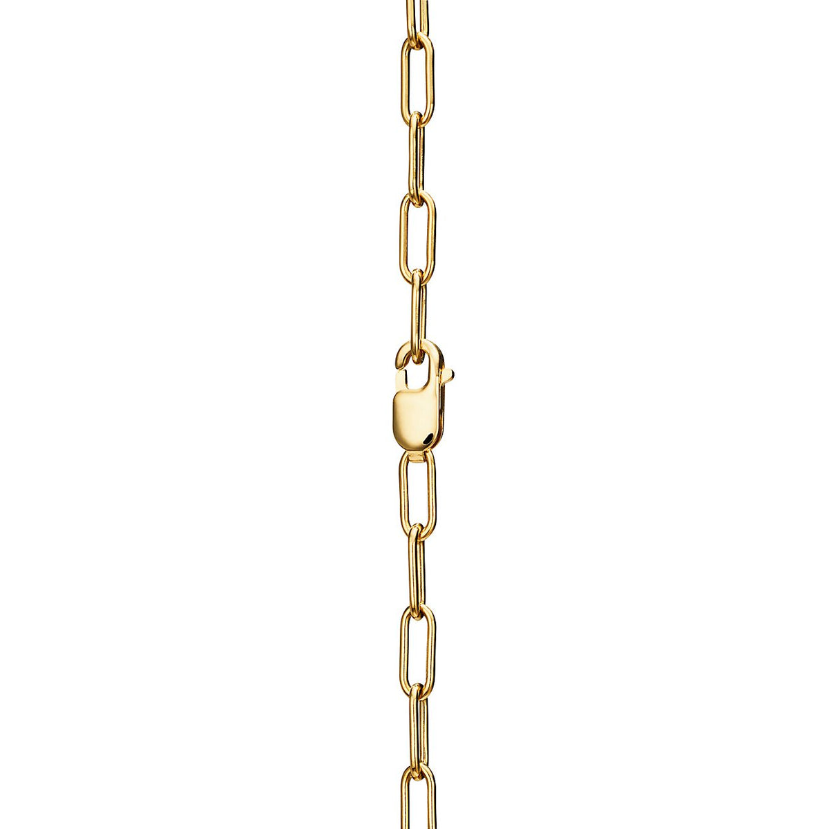 Collar Lock Dorado Full Zirconias