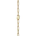 Collar Lock Dorado Full Zirconias