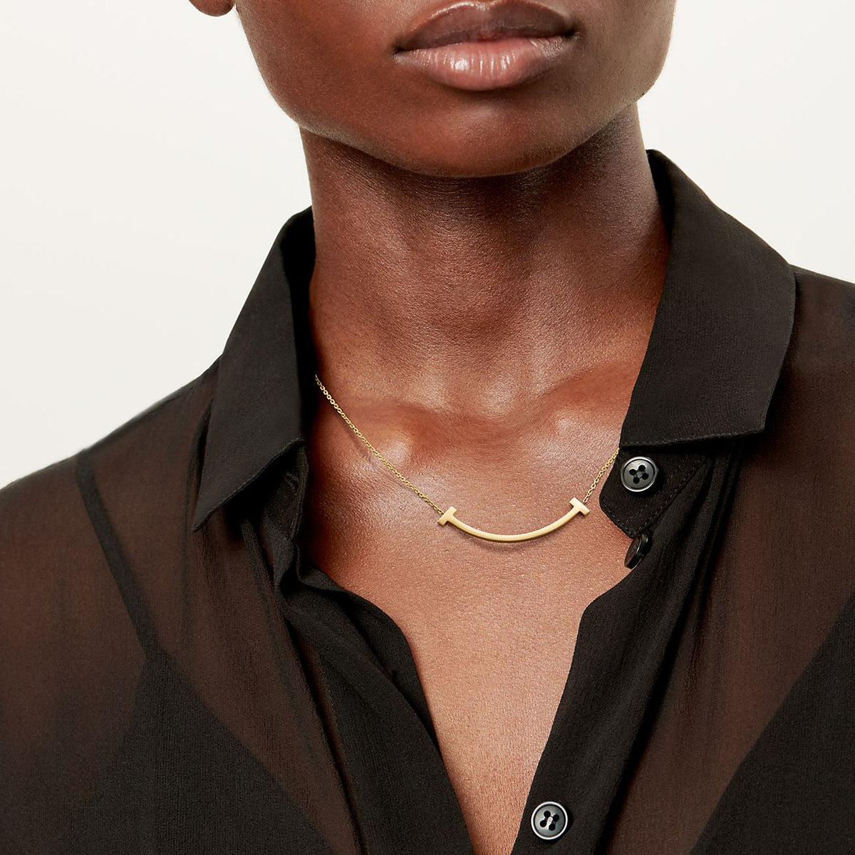 Collar Smile Dorada