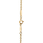 Pulsera Corazón Dorado