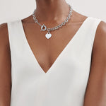 Collar Corazón Pasador