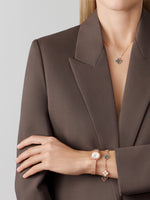 Collar Trébol Rosado