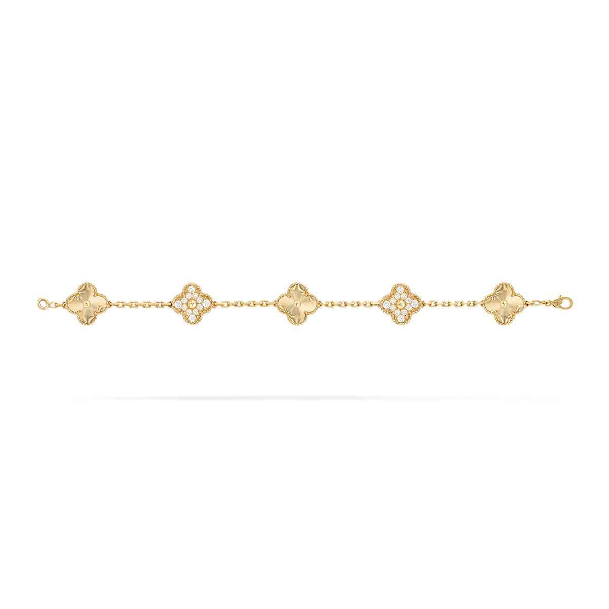 Pulsera Trébol Dorada