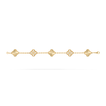 Pulsera Trébol Dorada