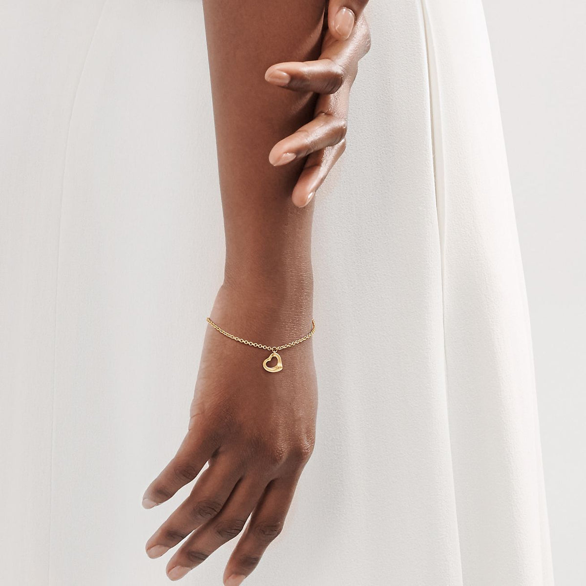 Pulsera Corazón Dorado