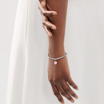 Pulsera Corazón Rosa
