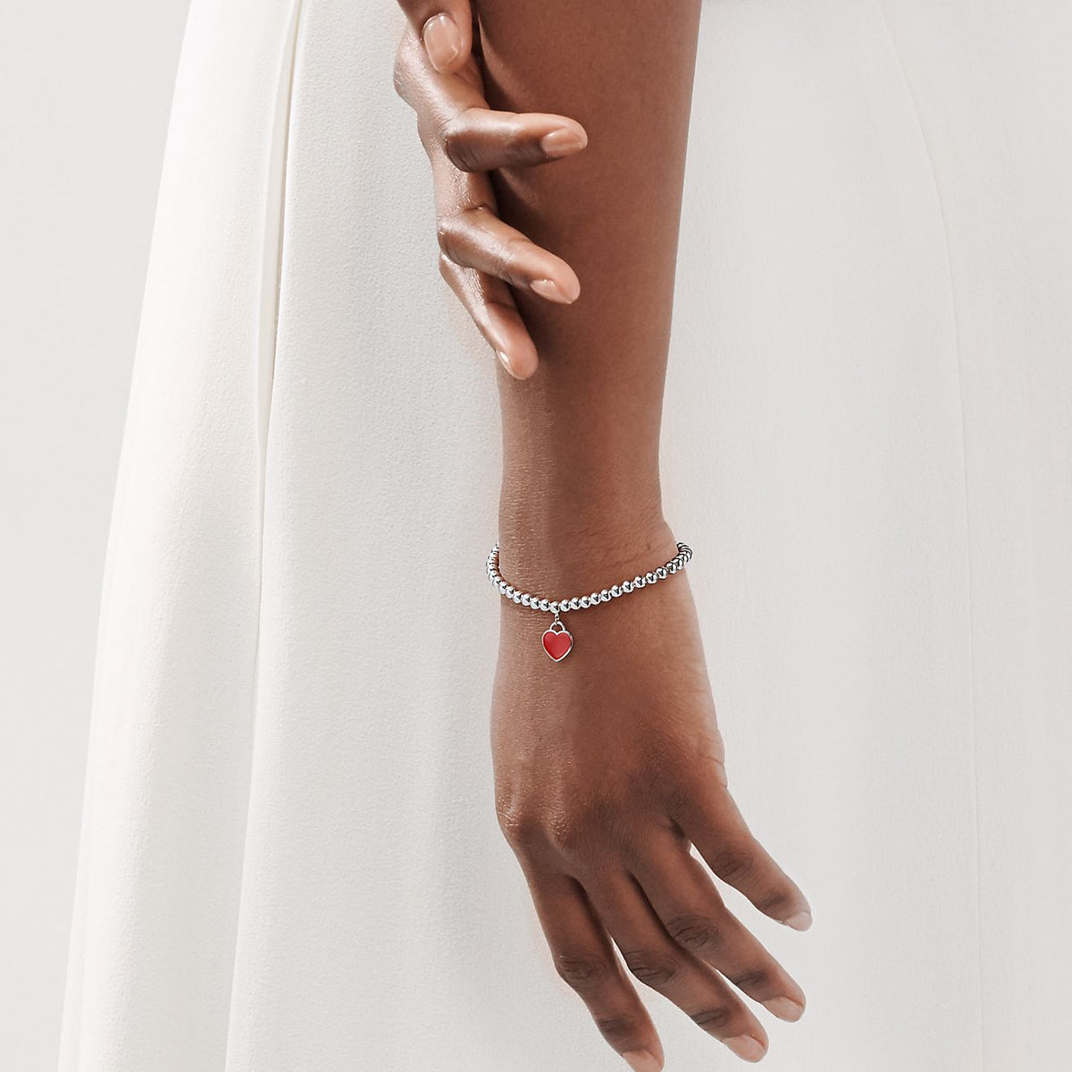 Pulsera Corazón Rojo