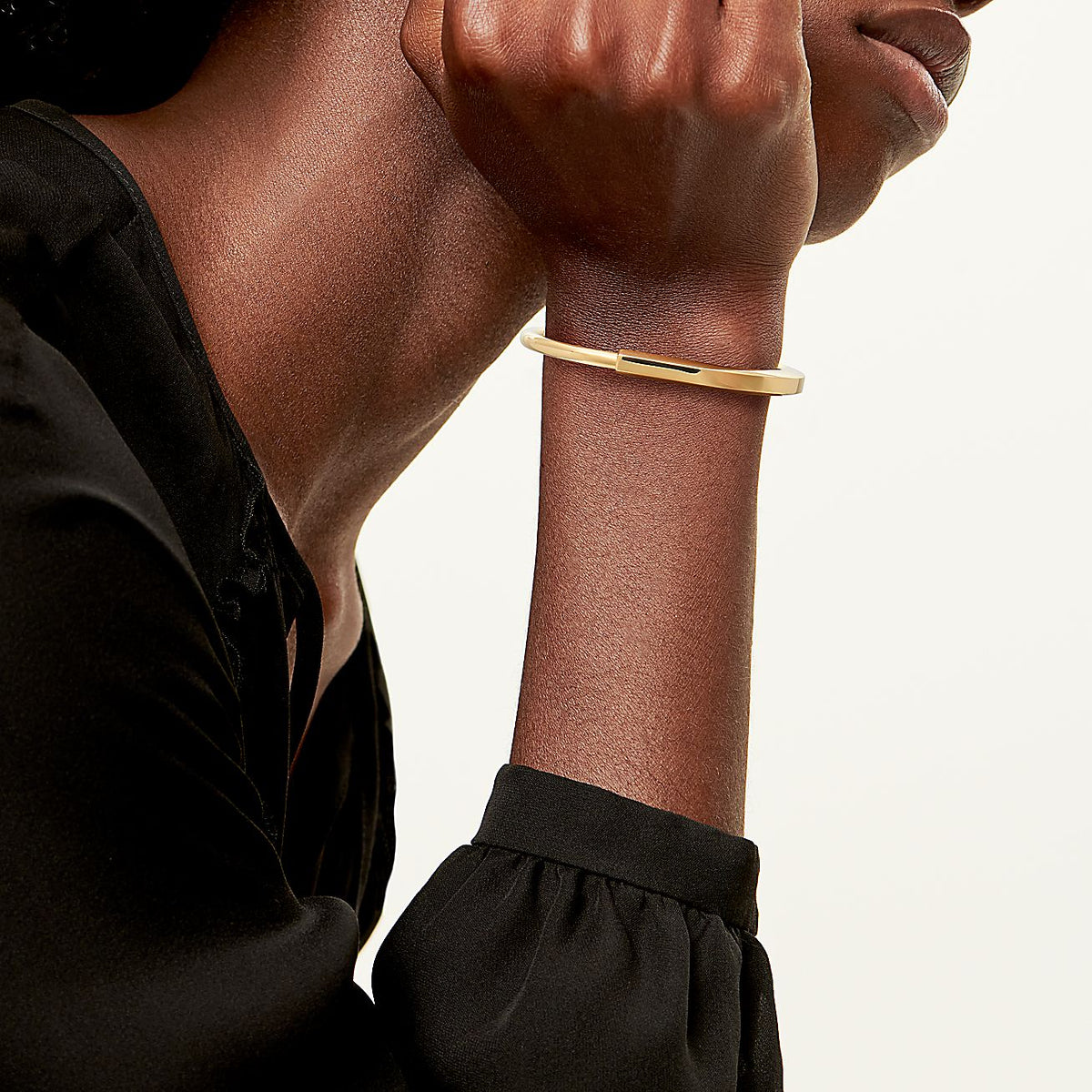 Pulsera Lock Dorado