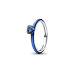 Anillo Corazón Chakra Azul