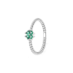 Anillo Banda Trébol