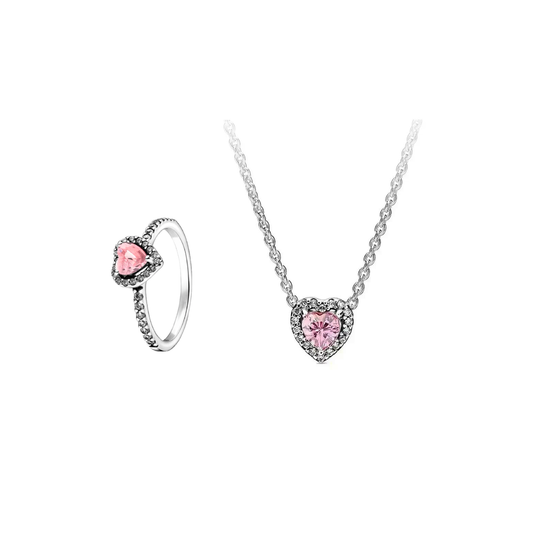 Kit 2 en 1 Corazón Rosa