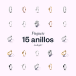 Paquete 15 anillos PND (a elegir)