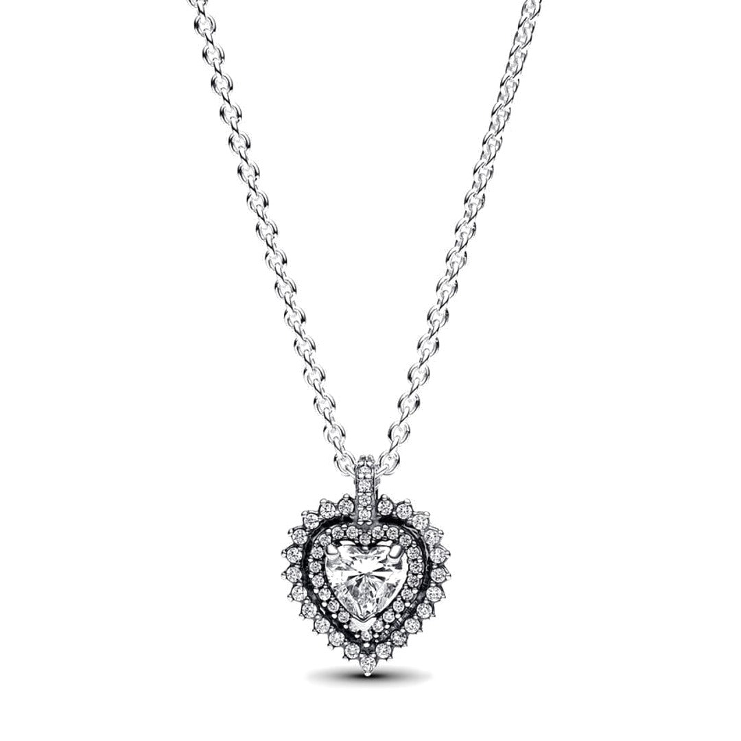 Collar Corazón Full Zirconias