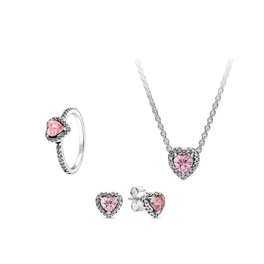 Kit 3 en 1 Corazón Rosa