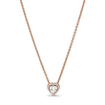 Collar Corazón Rosado