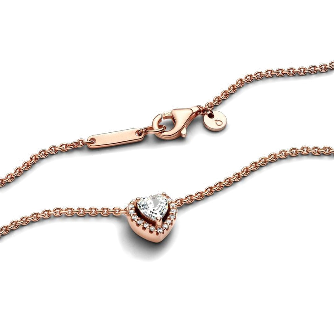 Collar Corazón Rosado